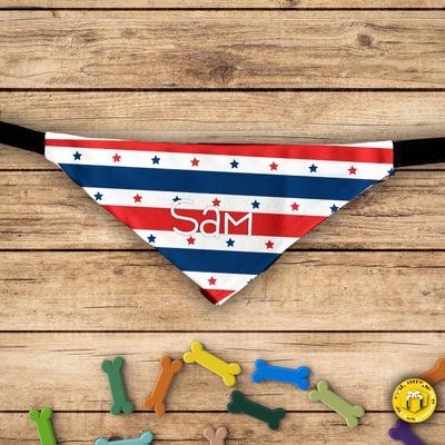 Bandana pour chien modèle America Bandana pour chien modèle America