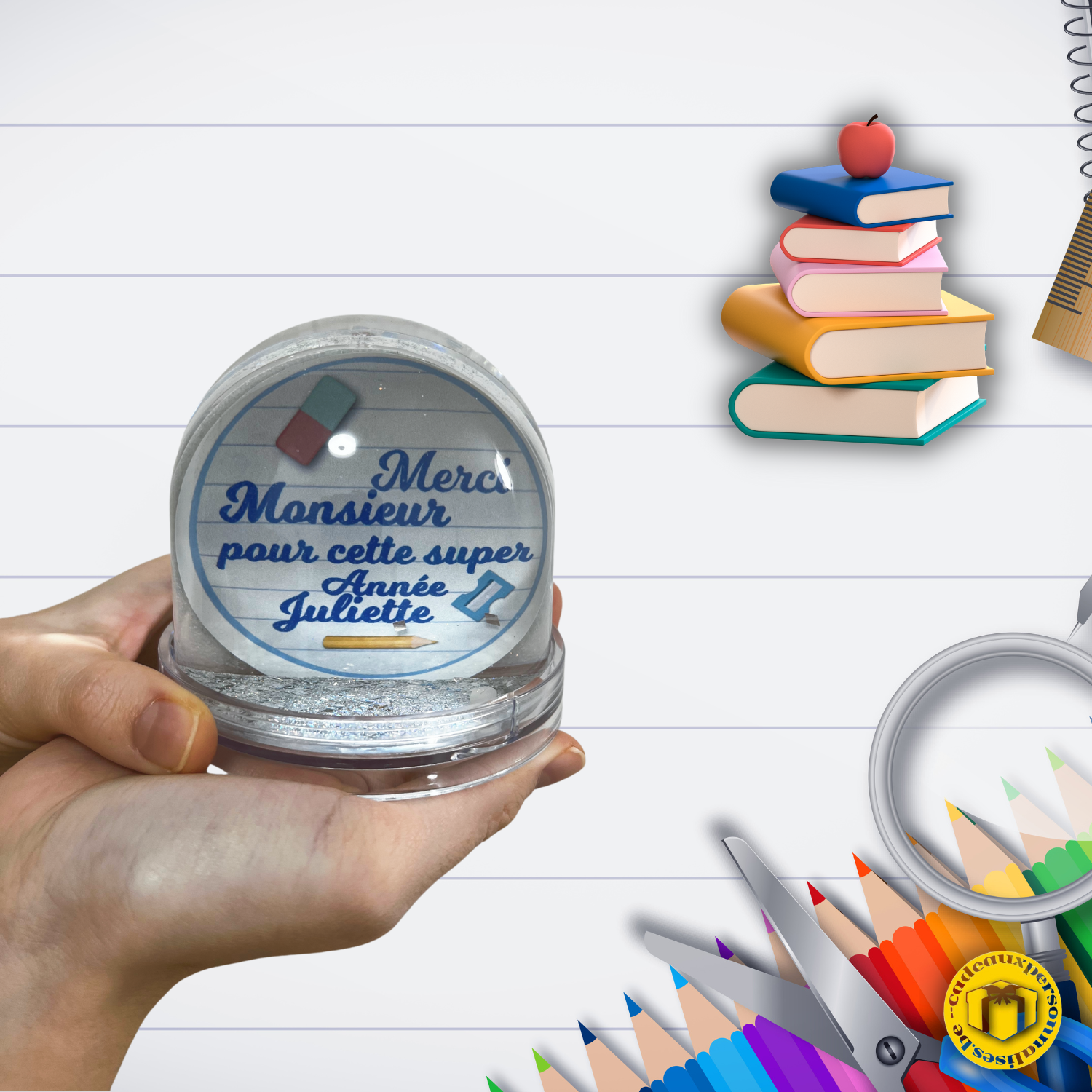 Boule à neige merci monsieur