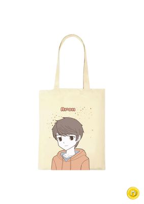 Tote bag garçon kawaii