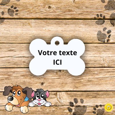 Médaille pour animal à personnaliser