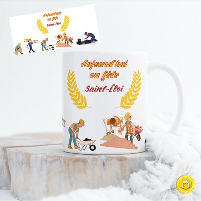 Mug Saint-Éloi à personnaliser
