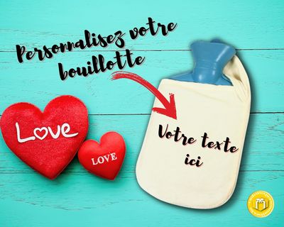 Bouillotte à personnaliser