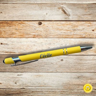 Stylo silicone à personnaliser