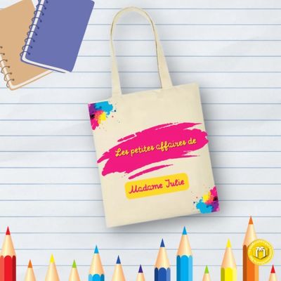 Tote bag les petites affaires de madame