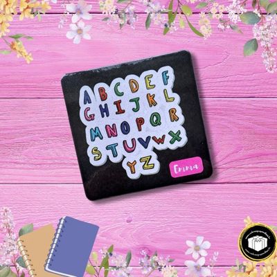 Magnet alphabet pour petit avec prénom