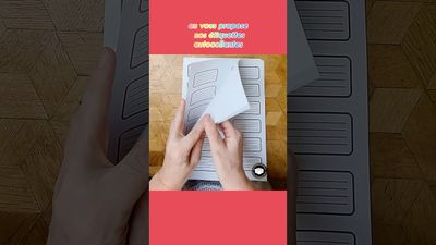 Étiquettes écrivables pour cahier