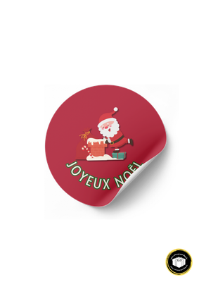 12 étiquettes cadeaux joyeux Noël