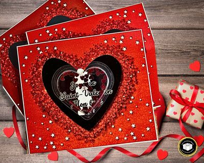 Carte Joyeuse Saint-Valentin mon bébé personnalisable avec votre message.