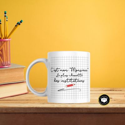 Mug le plus chouette des instituteurs Mug le plus chouette des instituteurs