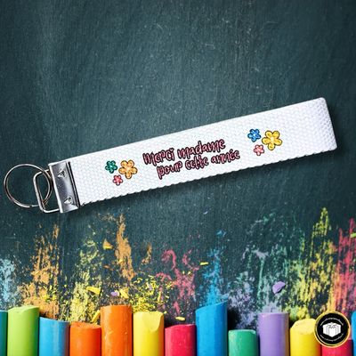 Porte-clés merci madame Porte-clés merci madame
