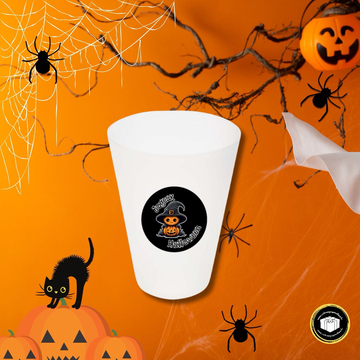 Gobelet Halloween réutilisable