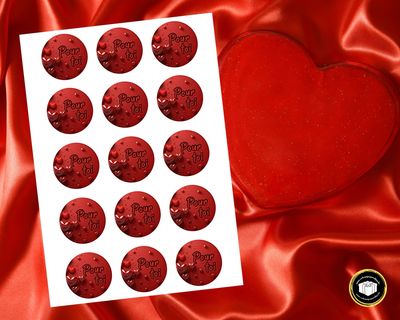 Étiquette autocollante pour toi pour vos cadeaux, carte ou présent pour le plaisir d'offrir.