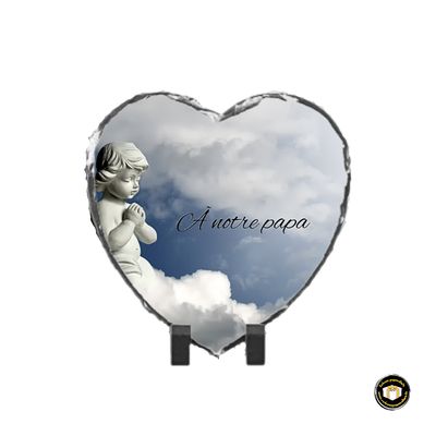 plaque commémorative - ange plaque commémorative - ange