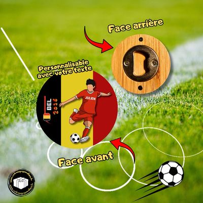 Décapsuleur football Belgique