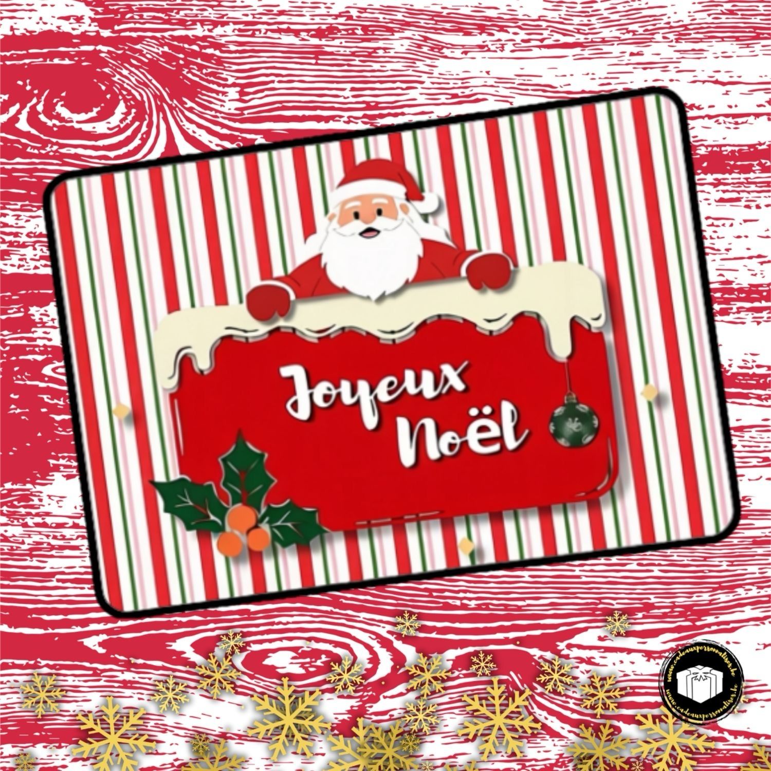 Paillasson Joyeux Noël original