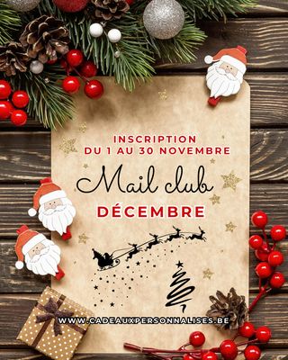 Mail club de décembre : la magie de Noël Mail club de décembre : la magie de Noël