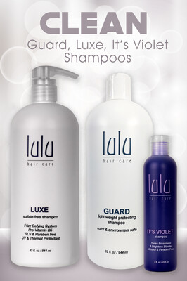 CLEAN (Guard, Luxe, It&#39;s Violet Shampoo)