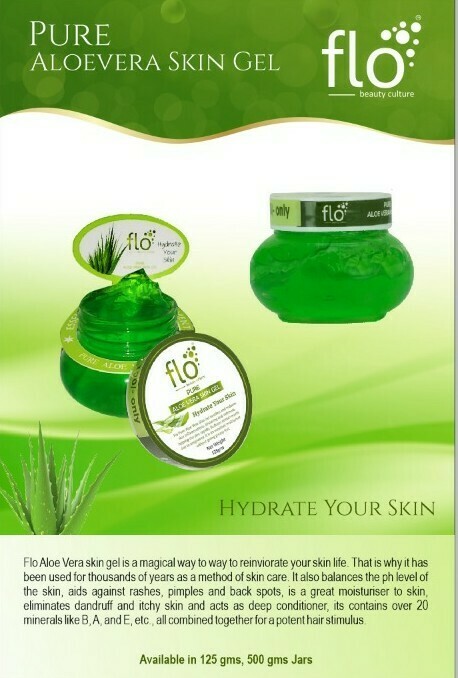 Flo - Aloevera Gel 100 gms + 25gms Free
