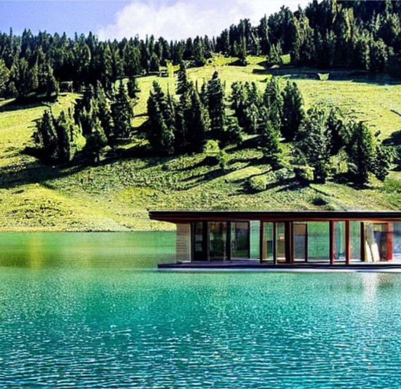 Swimming House