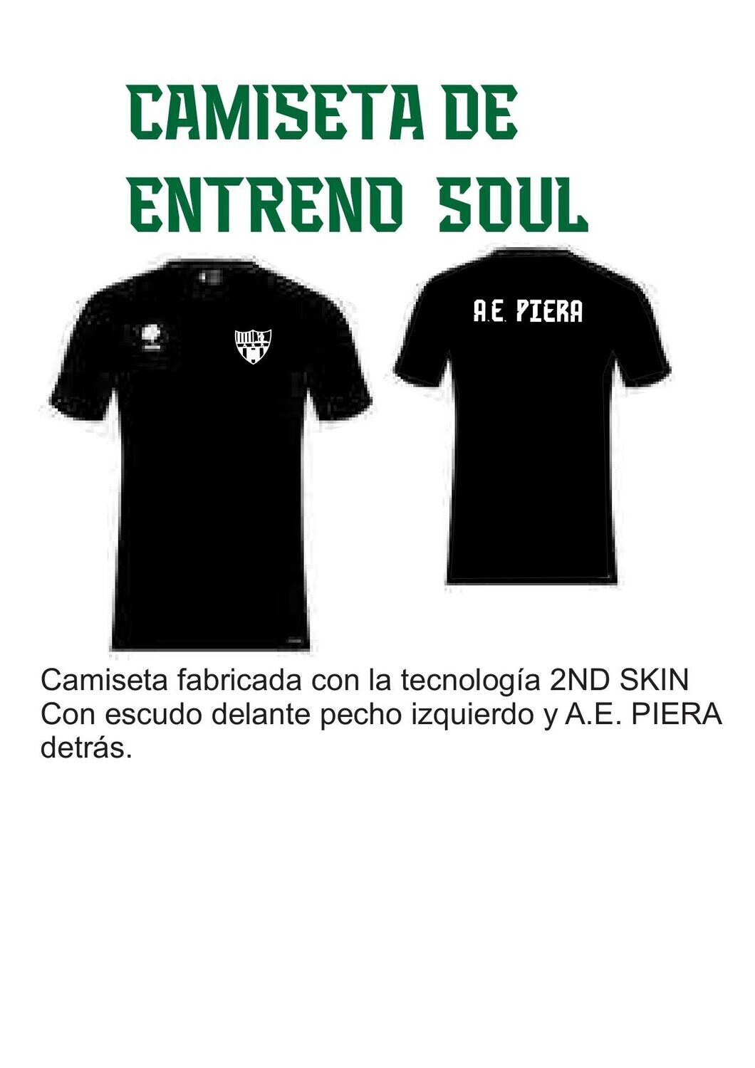 CAMISETA DE ENTRENO SOUL