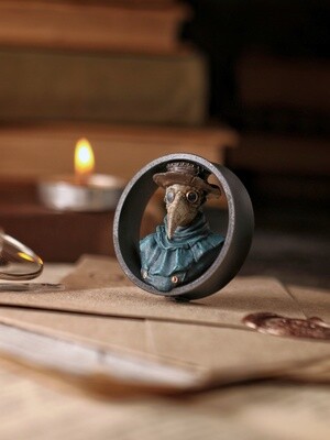 Plague Doctor - Double Flared Ear Plugs