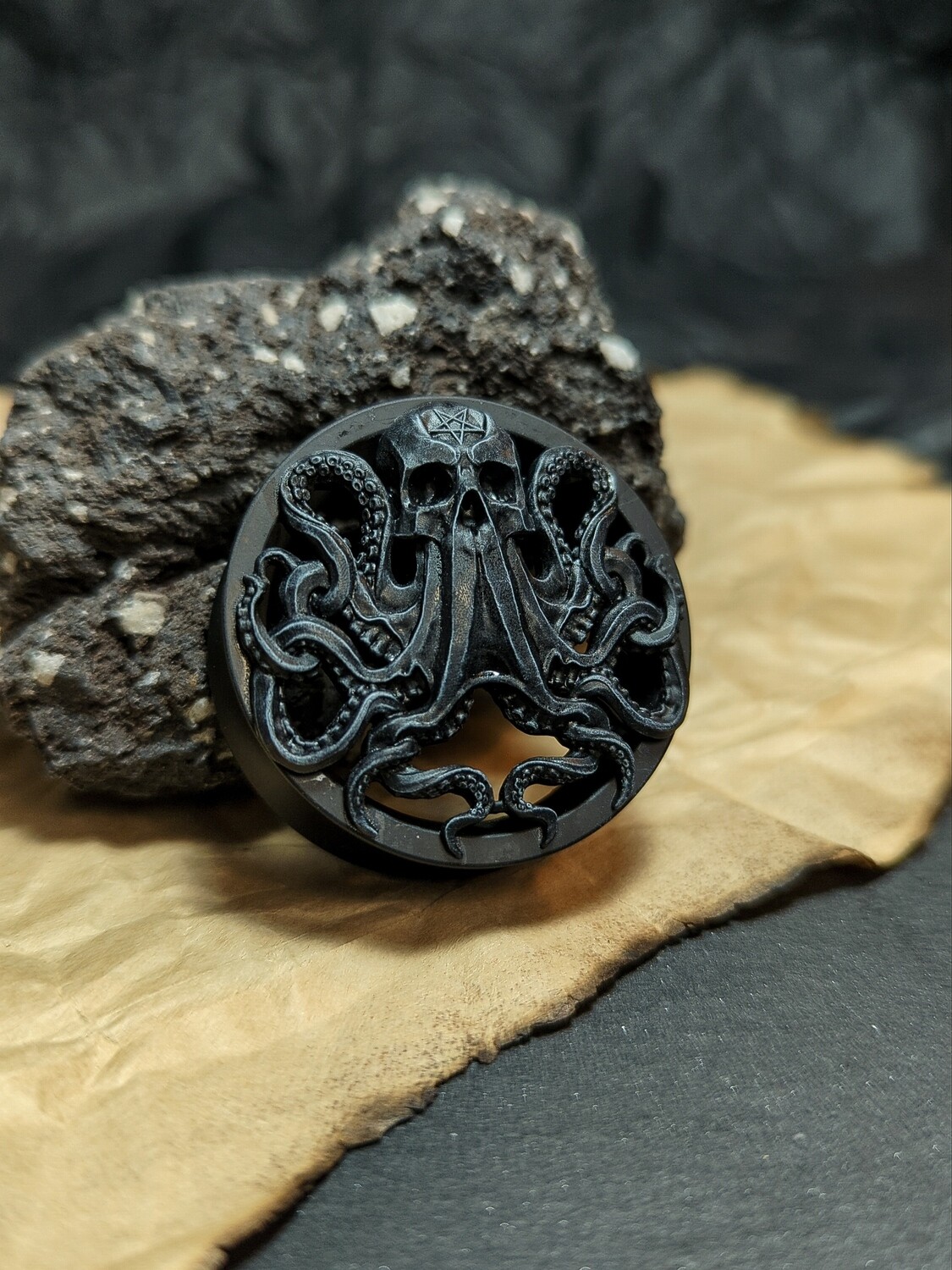 TBOSEN Gold & Black Tribal Ear Tunnels Aztec Plugs Copper