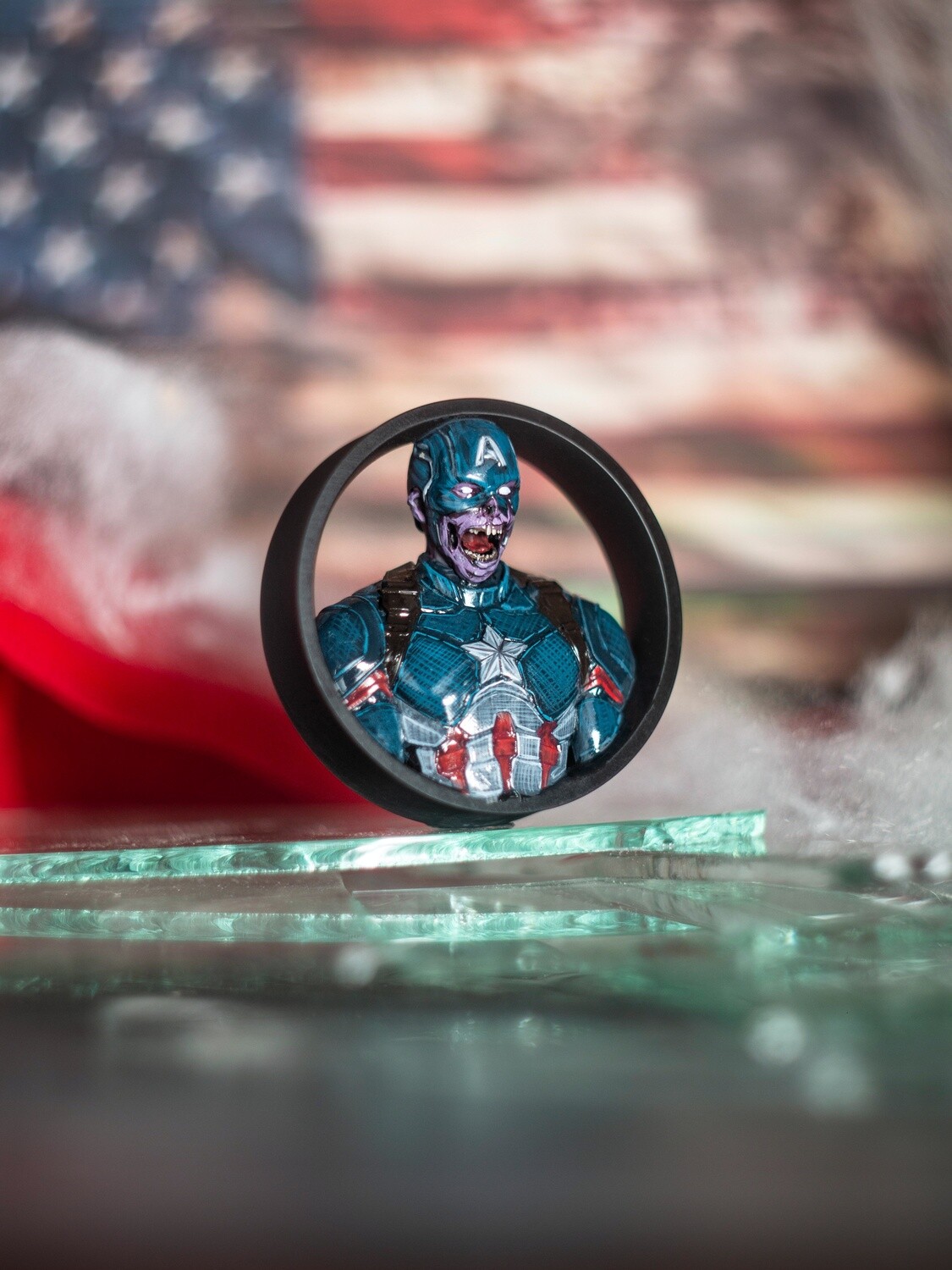 Captain Zombie - Double Flared Ear Tunnels Captain Zombie - Double Flared Ear Tunnels