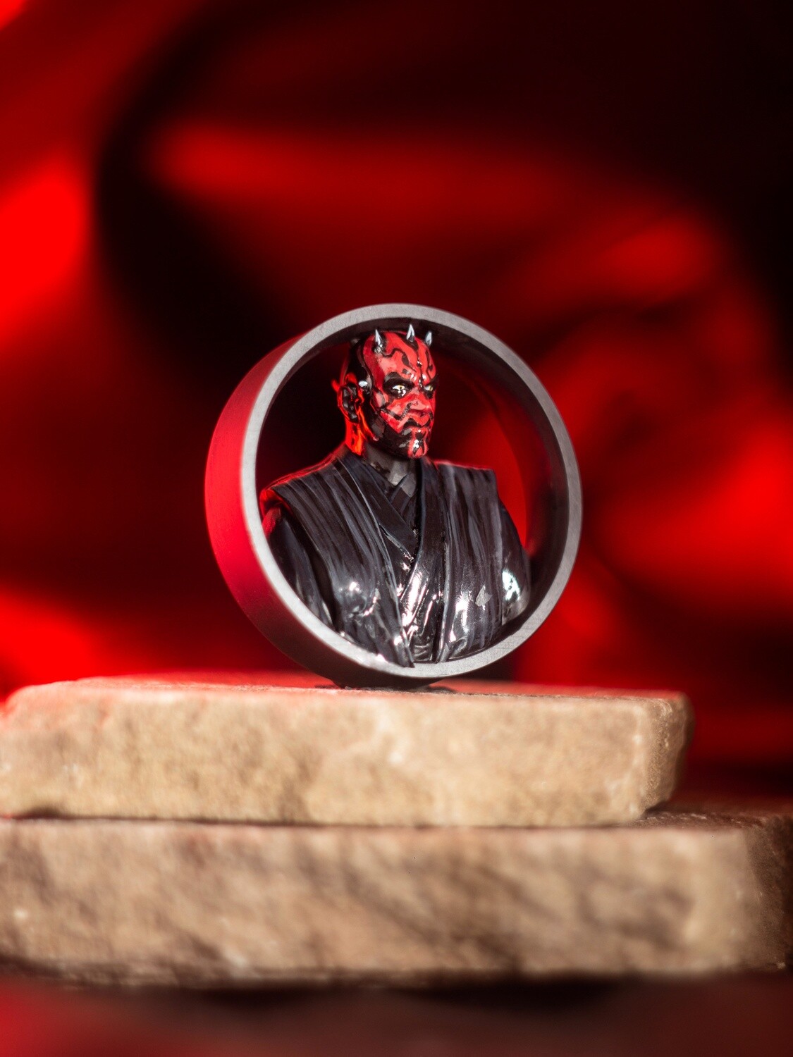 Darth Maul - Double Flared Ear Tunnels