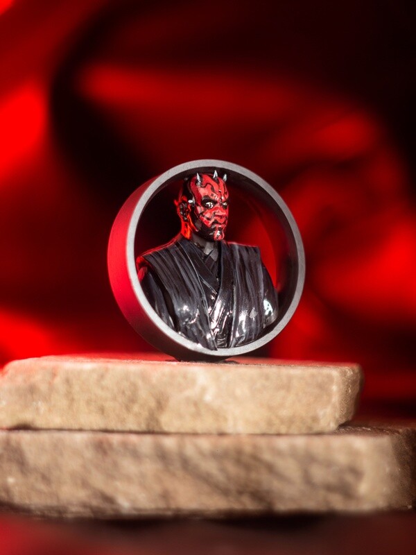 Darth Maul - Double Flared Ear Tunnels