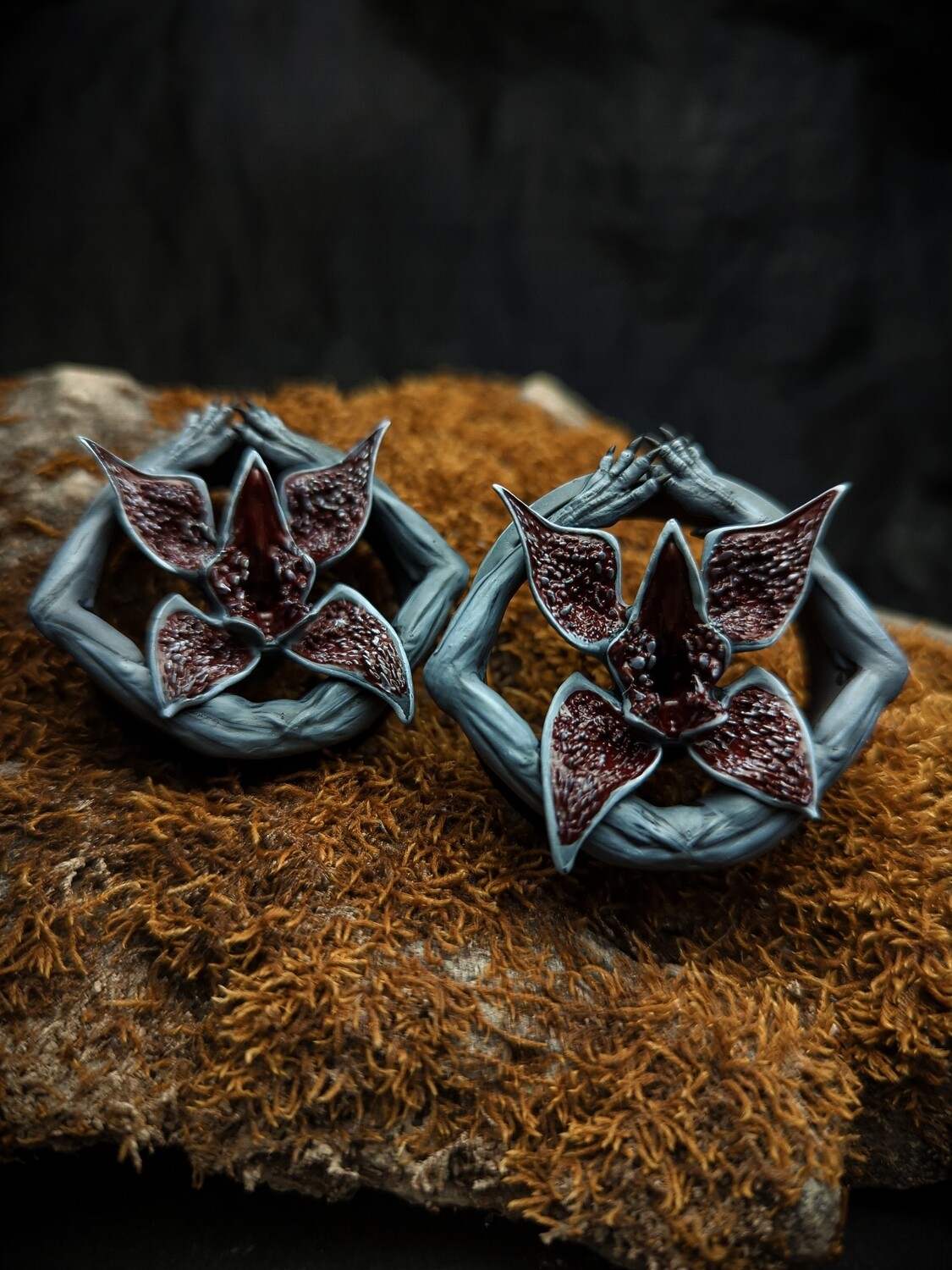 Demogorgon - Double Flared Ear Tunnels