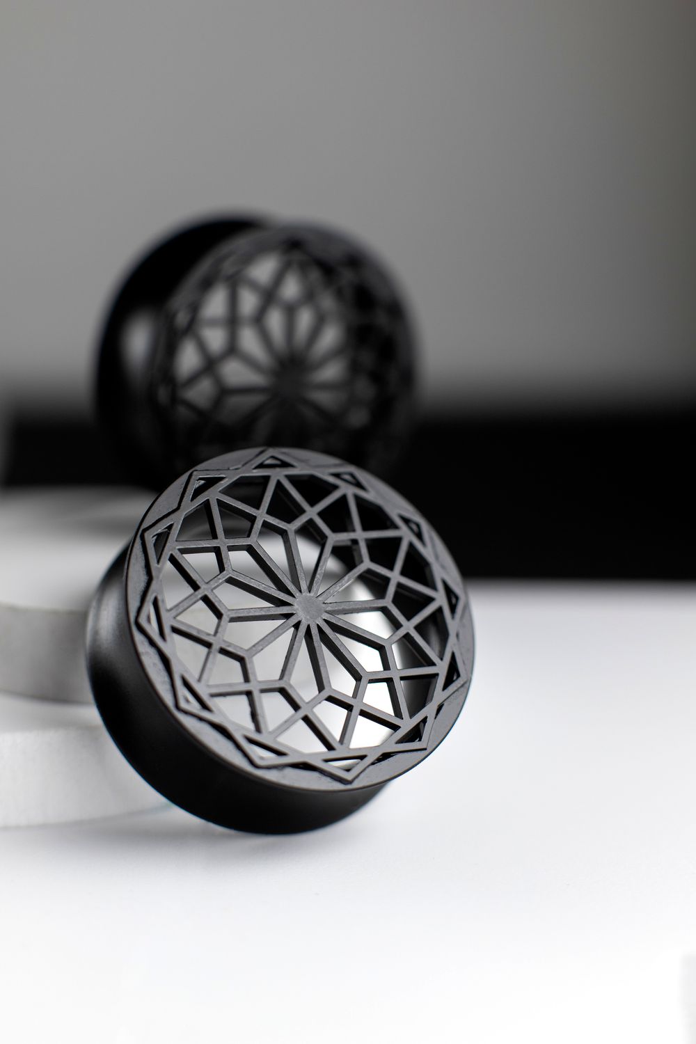 Sunflower - Double Flared Ear Tunnels Sunflower - Double Flared Ear Tunnels