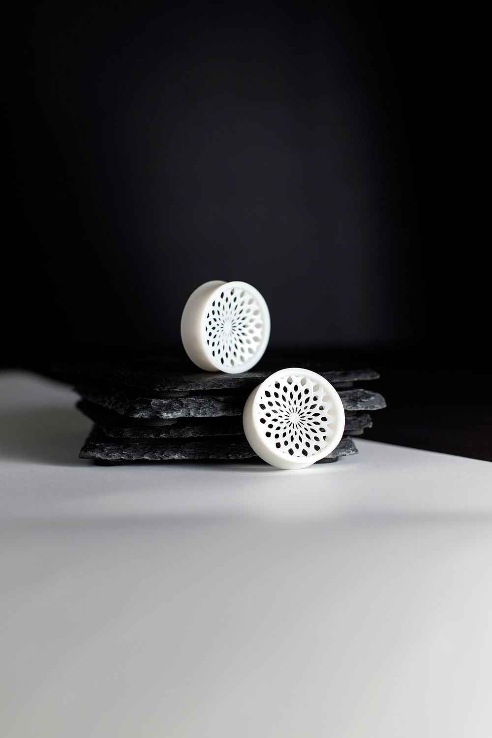 Organic - Double Flared Ear Tunnels Organic - Double Flared Ear Tunnels