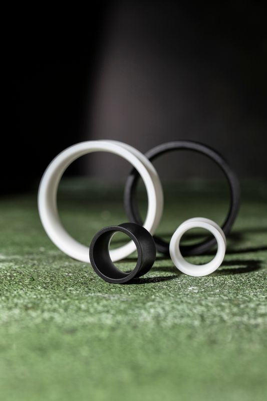 Zero - Double Flared Ear Tunnels