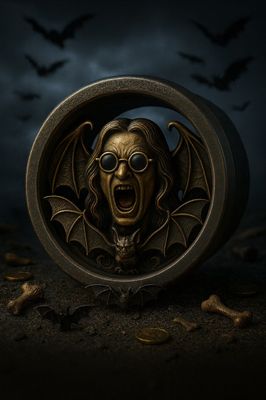Ozzy Bat - Pre Order - Double Flared Ear Plugs Ozzy Bat - Pre Order - Double Flared Ear Plugs
