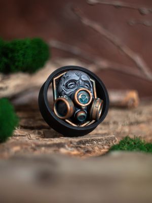 Gas Mask - Double Flared Ear Plugs Gas Mask - Double Flared Ear Plugs