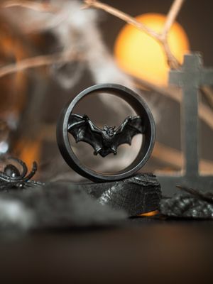Bat - Double Flared Ear Plugs