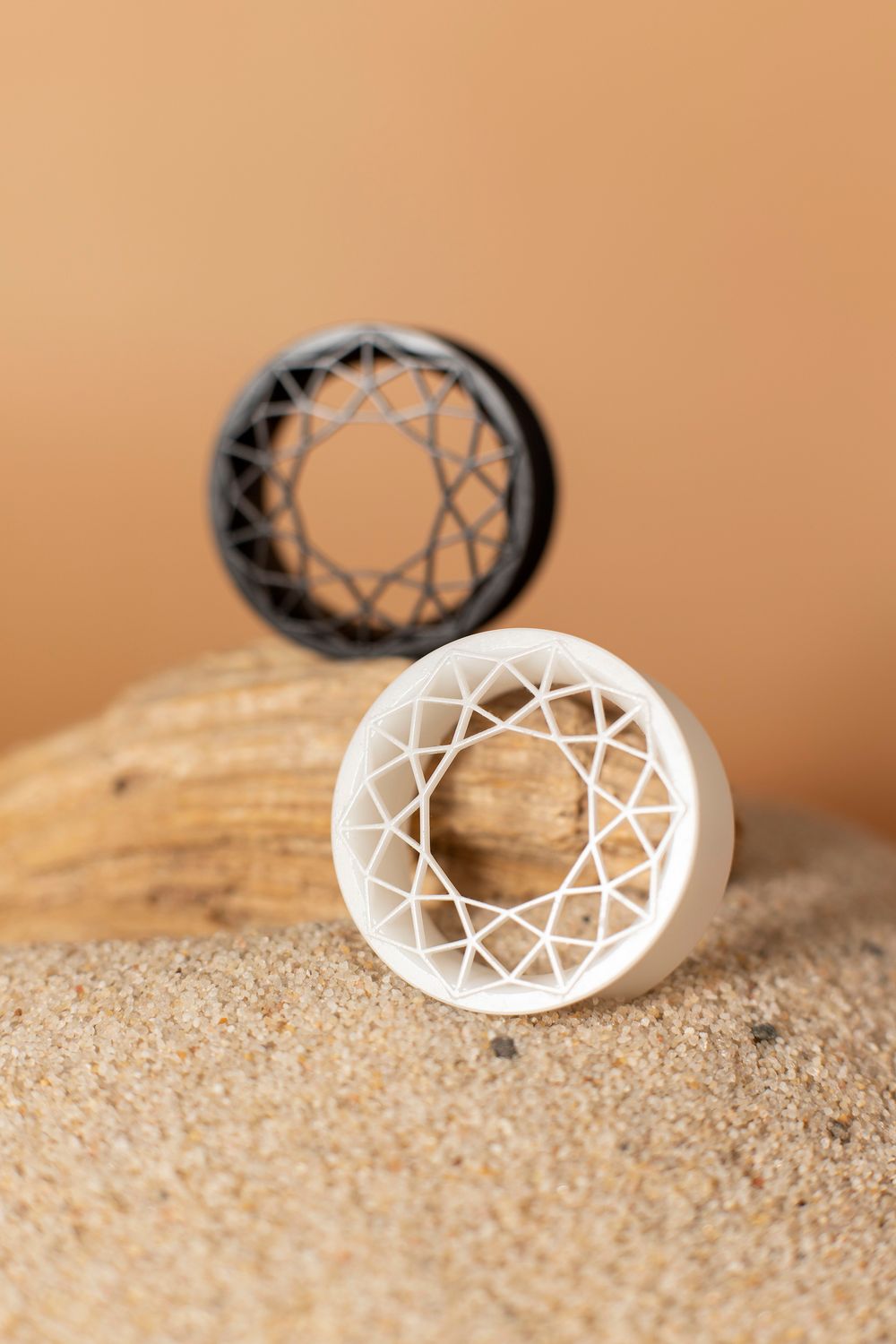 Wreath - Double Flared Ear Plugs