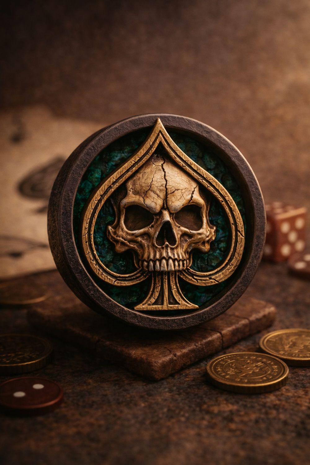 Ace of Spades  - Pre Order - Double Flared Ear Plugs