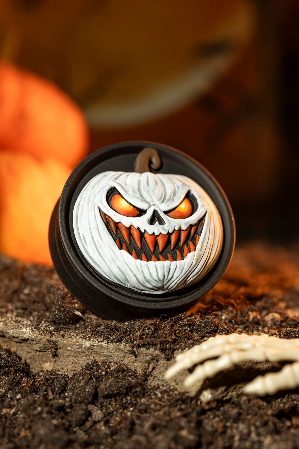 Pumpkin Jack #2  - Double Flared Ear Plugs