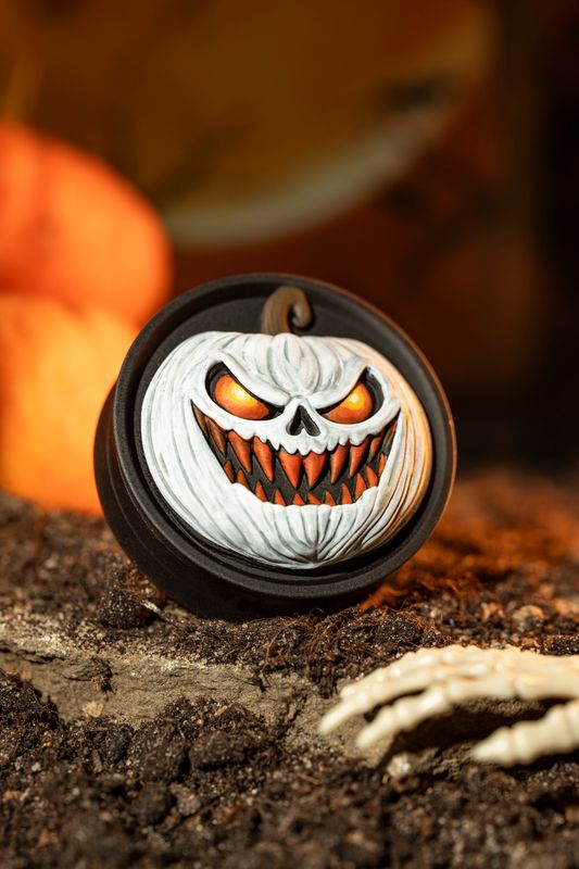 Pumpkin Jack #2  - Double Flared Ear Plugs