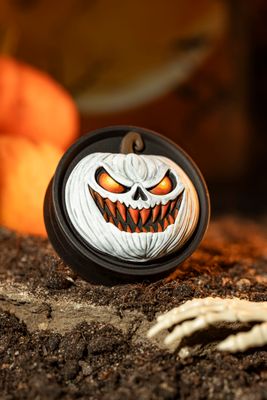 Pumpkin Jack #2 - Double Flared Ear Plugs Pumpkin Jack #2 - Double Flared Ear Plugs