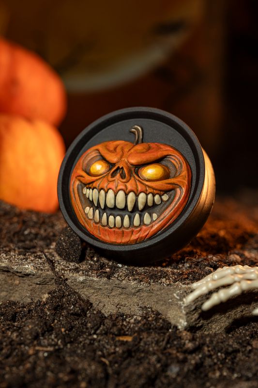Pumpkin Jack  - Double Flared Ear Plugs