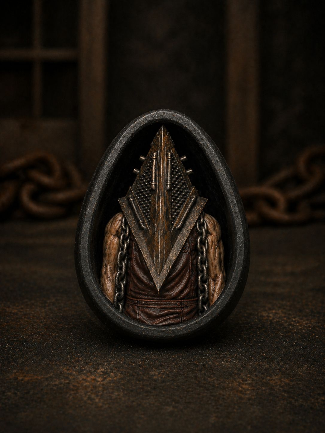 Pyramid Head - Double Flared Ear Plugs