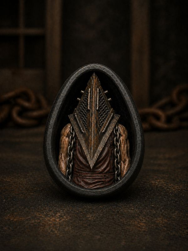 Pyramid Head - Double Flared Ear Plugs