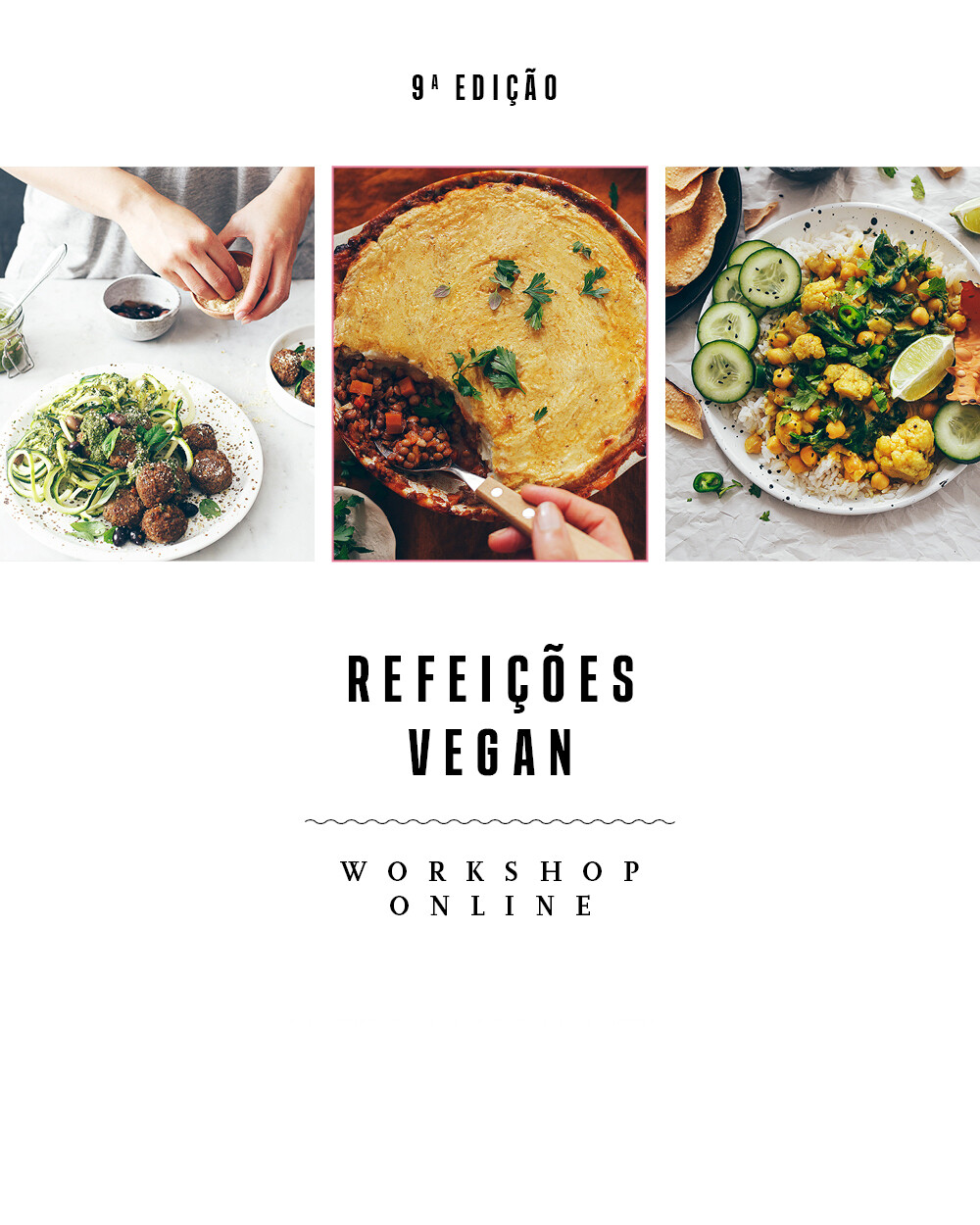 Workshop Online Refeições Vegan