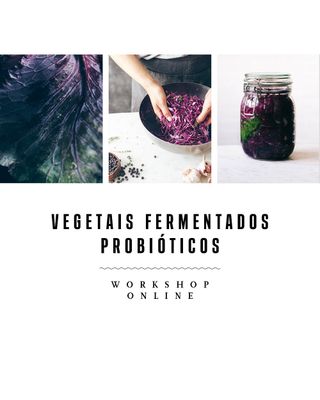 Workshop Vegetais Fermentados Probióticos