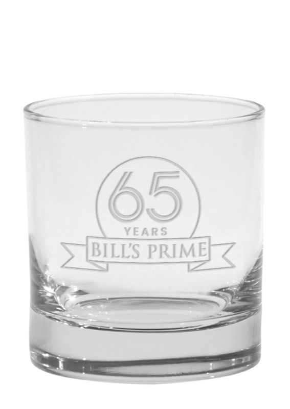 Clark 65 - Anniversary Glass
