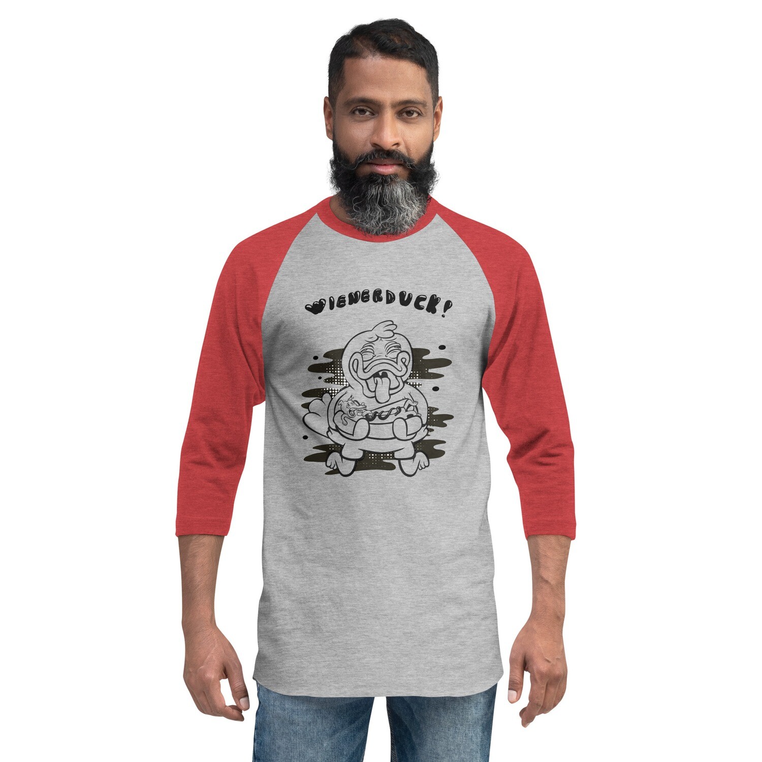 Wienerduck - Caz Eats Tomathan Like A Hot Dog, 3/4 Sleeve