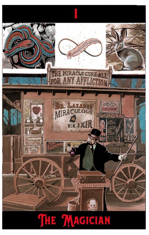The Magician Print 6&quot; x 9&quot;