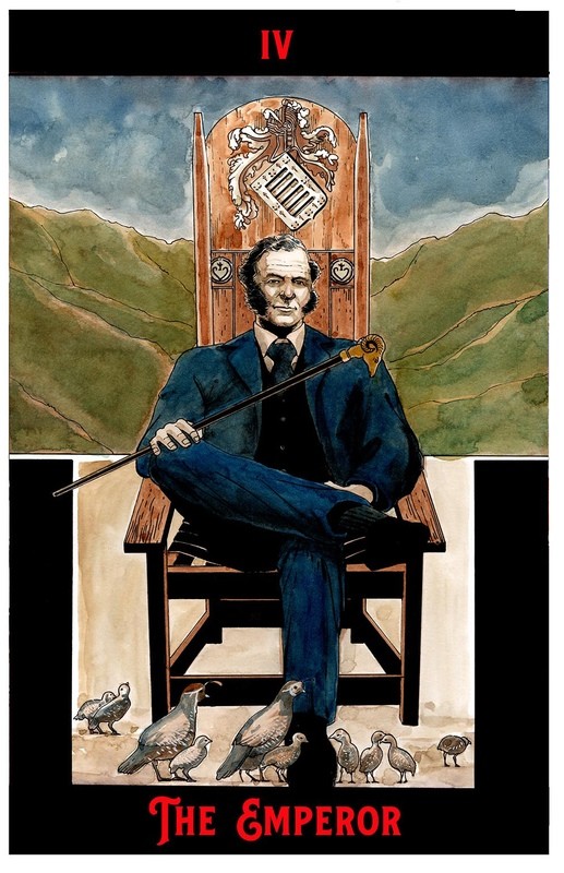 The Emperor Print  6&quot; x 9&quot;